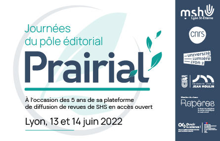 Journée du p?le éditorial prairial 13-14 juin 2022